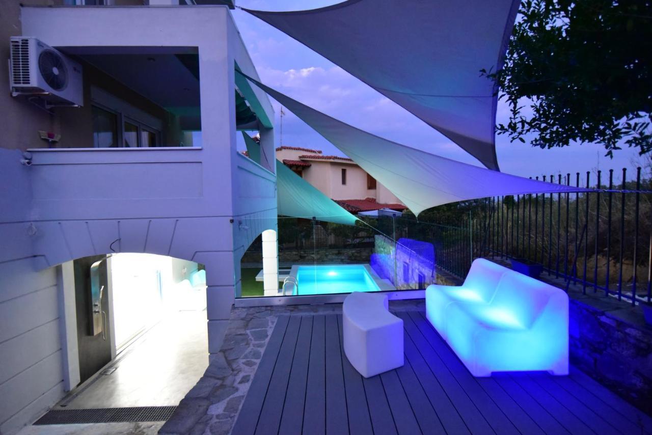Alpha Delta Pool Suite PalaiónTsiflíkion Exterior foto